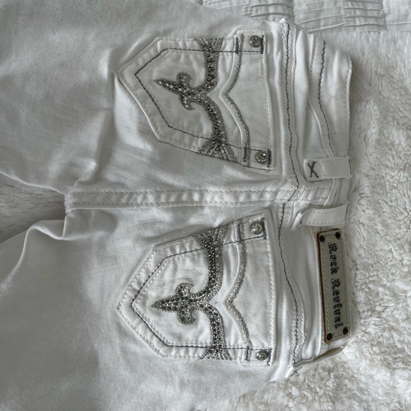 Rock Revival Bootcut Jeans - White - Picture 4 of 4